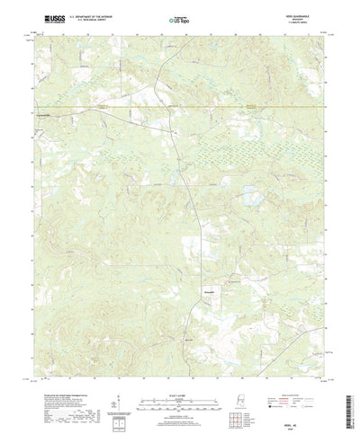 United States Geological Survey Hero, MS (2020, 24000-Scale) digital map