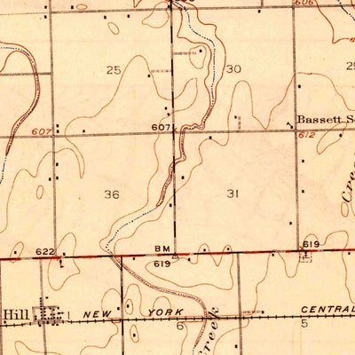 United States Geological Survey Herscher, IL (1925, 62500-Scale) digital map