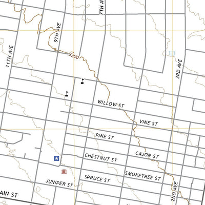 United States Geological Survey Hesperia, CA (2021, 24000-Scale) digital map