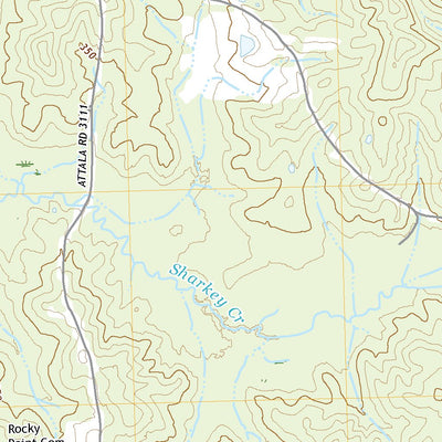 United States Geological Survey Hesterville, MS (2020, 24000-Scale) digital map