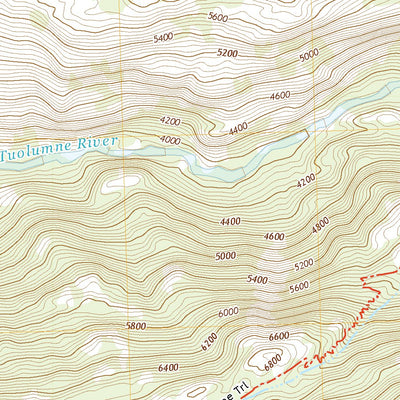 United States Geological Survey Hetch Hetchy Reservoir, CA (2021, 24000-Scale) digital map