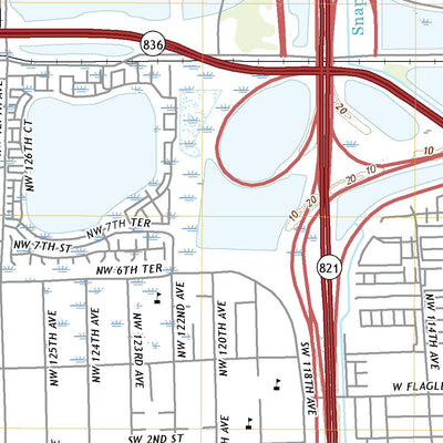 United States Geological Survey Hialeah SW, FL (2021, 24000-Scale) digital map