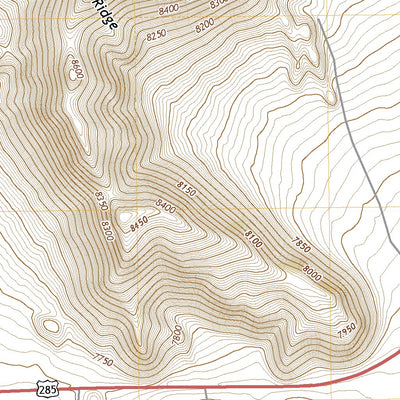 United States Geological Survey Hickey Bridge, CO (2022, 24000-Scale) digital map