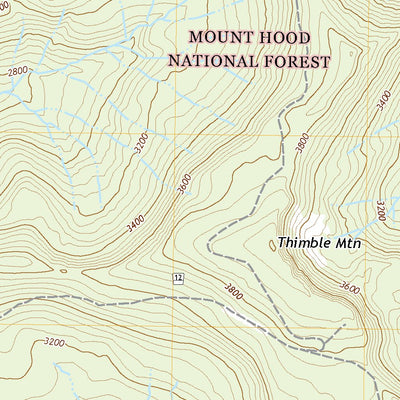 United States Geological Survey Hickman Butte, OR (2020, 24000-Scale) digital map