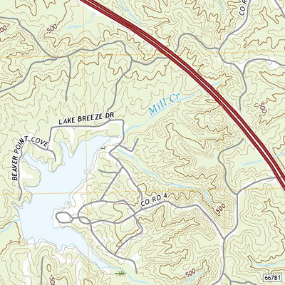 United States Geological Survey Hickory Flat, MS (2021, 24000-Scale) digital map
