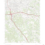 United States Geological Survey Hickory, NC (2022, 24000-Scale) digital map