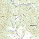 United States Geological Survey Hiddenite, NC (2022, 24000-Scale) digital map
