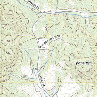 United States Geological Survey Hiddenite, NC (2022, 24000-Scale) digital map