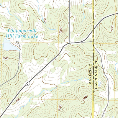 United States Geological Survey High Gate, MO (2021, 24000-Scale) digital map