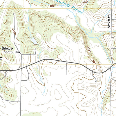 United States Geological Survey High Prairie, MO (2021, 24000-Scale) digital map