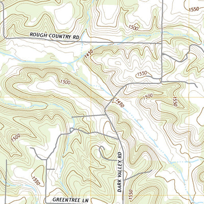 United States Geological Survey High Prairie, MO (2021, 24000-Scale) digital map
