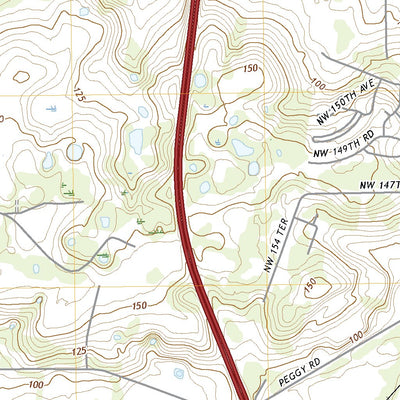 United States Geological Survey High Springs, FL (2021, 24000-Scale) digital map