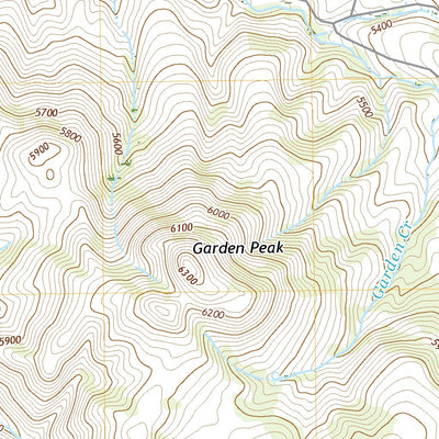 United States Geological Survey Higham Peak, ID (2020, 24000-Scale) digital map