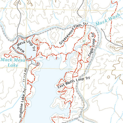 United States Geological Survey Highline Lake, CO (2022, 24000-Scale) digital map