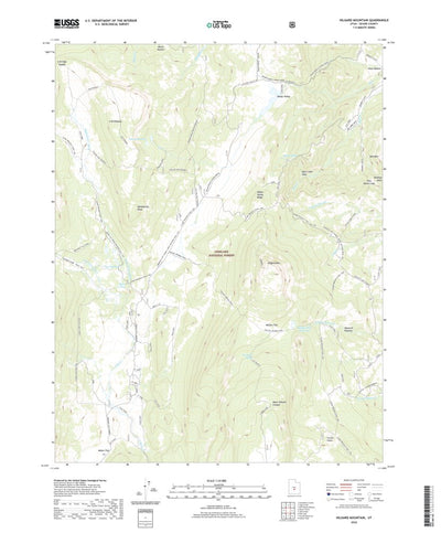 United States Geological Survey Hilgard Mountain, UT (2020, 24000-Scale) digital map