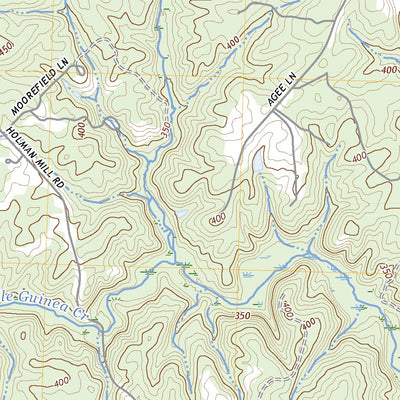 United States Geological Survey Hillcrest, VA (2022, 24000-Scale) digital map