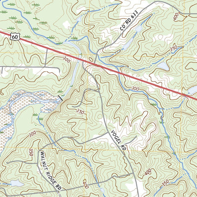 United States Geological Survey Hillcrest, VA (2022, 24000-Scale) digital map