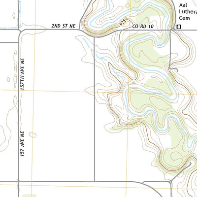 United States Geological Survey Hillsboro NW, ND (2020, 24000-Scale) digital map