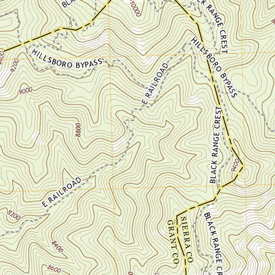 United States Geological Survey Hillsboro Peak, NM (2020, 24000-Scale) digital map