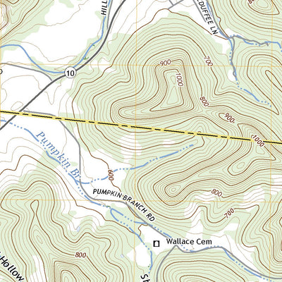 United States Geological Survey Hillsdale, TN (2022, 24000-Scale) digital map