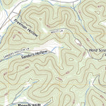 United States Geological Survey Hillsdale, TN (2022, 24000-Scale) digital map