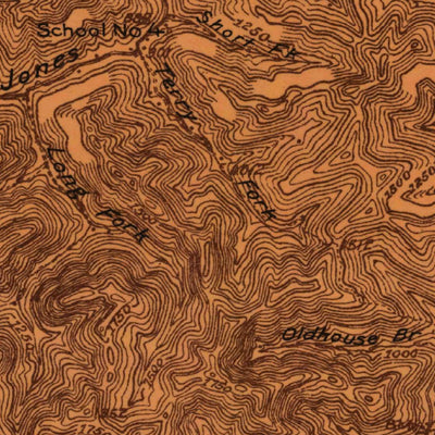 United States Geological Survey Hindman, KY (1912, 48000-Scale) digital map