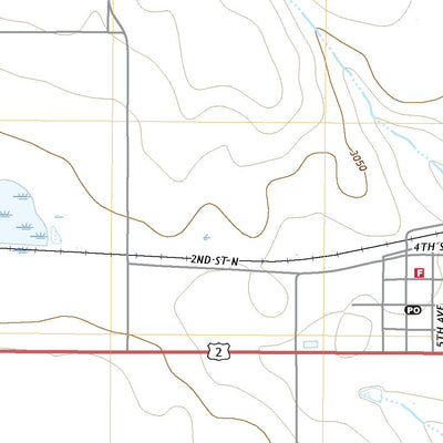 United States Geological Survey Hingham, MT (2020, 24000-Scale) digital map