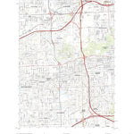 United States Geological Survey Hinsdale, IL (2021, 24000-Scale) digital map