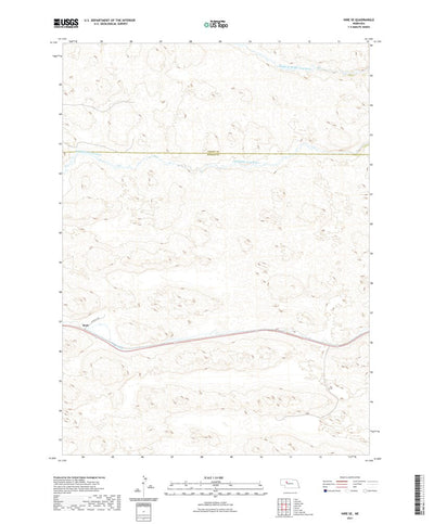 United States Geological Survey Hire SE, NE (2021, 24000-Scale) digital map