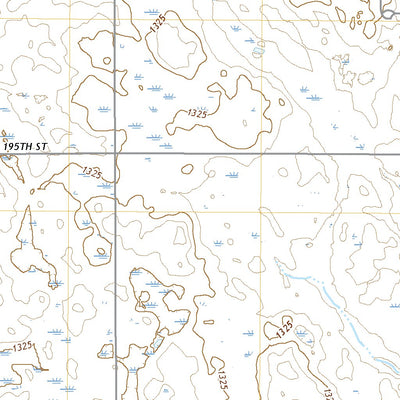 United States Geological Survey Hitchcock SW, SD (2021, 24000-Scale) digital map