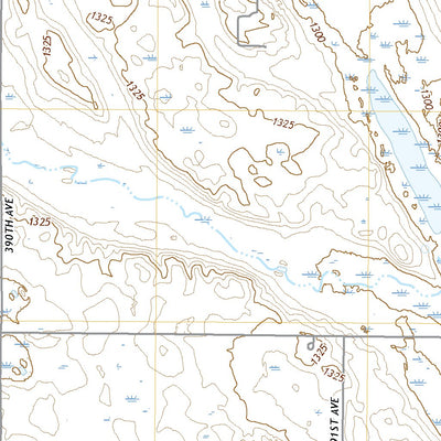 United States Geological Survey Hitchcock SW, SD (2021, 24000-Scale) digital map