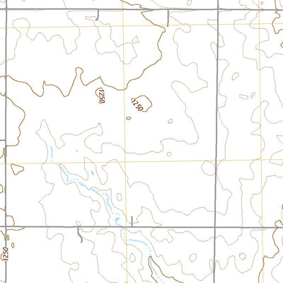 United States Geological Survey Hobarton, IA (2022, 24000-Scale) digital map