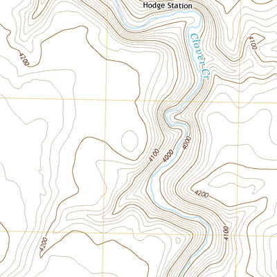 United States Geological Survey Hodge Station, ID (2020, 24000-Scale) digital map