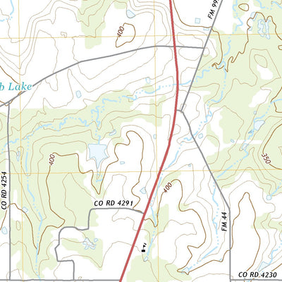 United States Geological Survey Hodgson, TX (2022, 24000-Scale) digital map