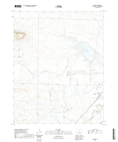 United States Geological Survey Hoehne, CO (2022, 24000-Scale) digital map