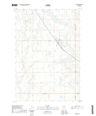 United States Geological Survey Hoffman, MN (2022, 24000-Scale) digital map