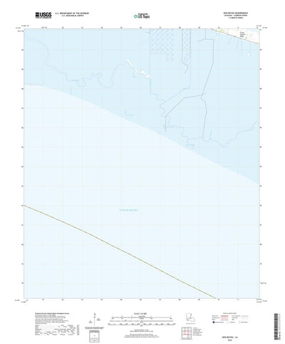United States Geological Survey Hog Bayou, LA (2020, 24000-Scale) digital map