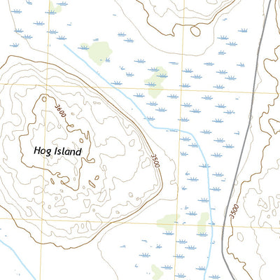 United States Geological Survey Hog Island, NE (2021, 24000-Scale) digital map