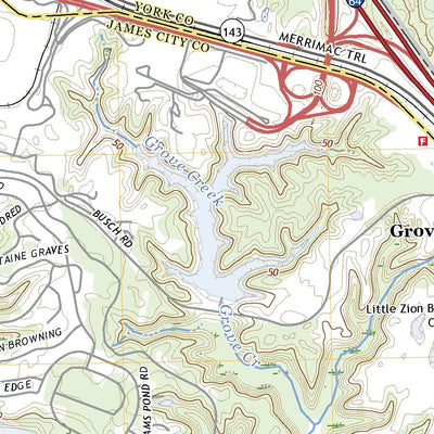 United States Geological Survey Hog Island, VA (2022, 24000-Scale) digital map