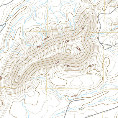 United States Geological Survey Hogan Mesa, UT (2020, 24000-Scale) digital map