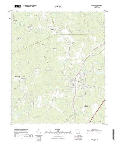 United States Geological Survey Hogansville, GA (2020, 24000-Scale) digital map