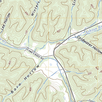 United States Geological Survey Hohenwald, TN (2022, 24000-Scale) digital map