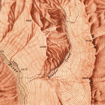 United States Geological Survey Holden, WA (1949, 62500-Scale) digital map