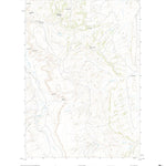 United States Geological Survey Hole-in-the-Wall, WY (2021, 24000-Scale) digital map
