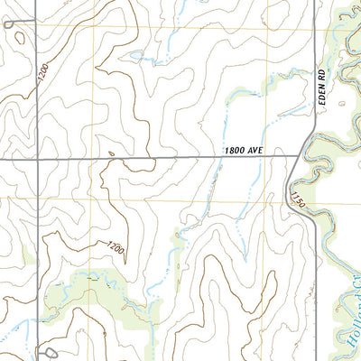 United States Geological Survey Holland, KS (2022, 24000-Scale) digital map
