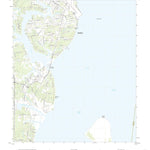 United States Geological Survey Hollingers Island, AL (2020, 24000-Scale) digital map