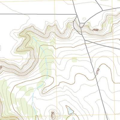United States Geological Survey Holloway Canyon, TX (2022, 24000-Scale) digital map