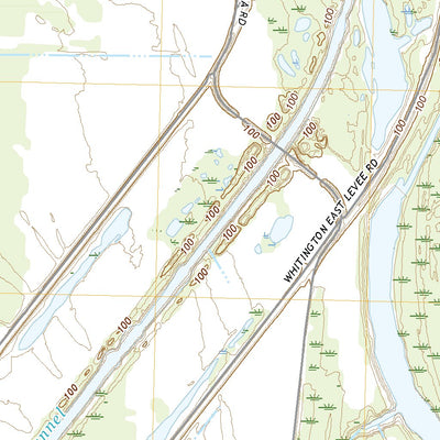 United States Geological Survey Holly Bluff, MS (2021, 24000-Scale) digital map