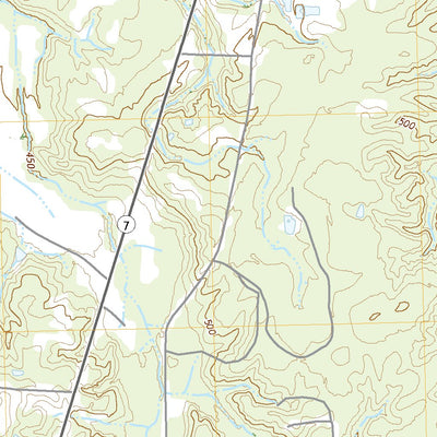 United States Geological Survey Holly Springs, MS (2021, 24000-Scale) digital map