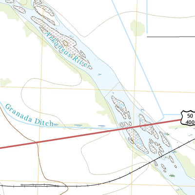 United States Geological Survey Holly West, CO (2022, 24000-Scale) digital map
